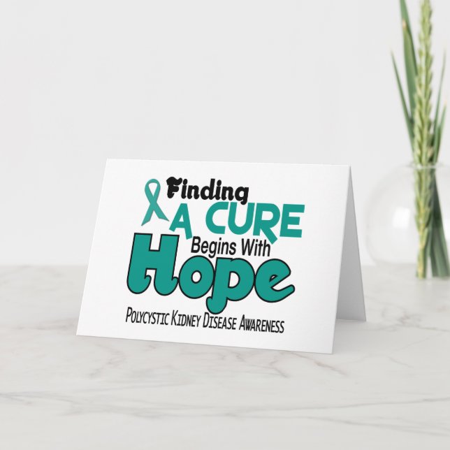 PKD Polycystic Kidney Disease HOPE 5 Card (Front)