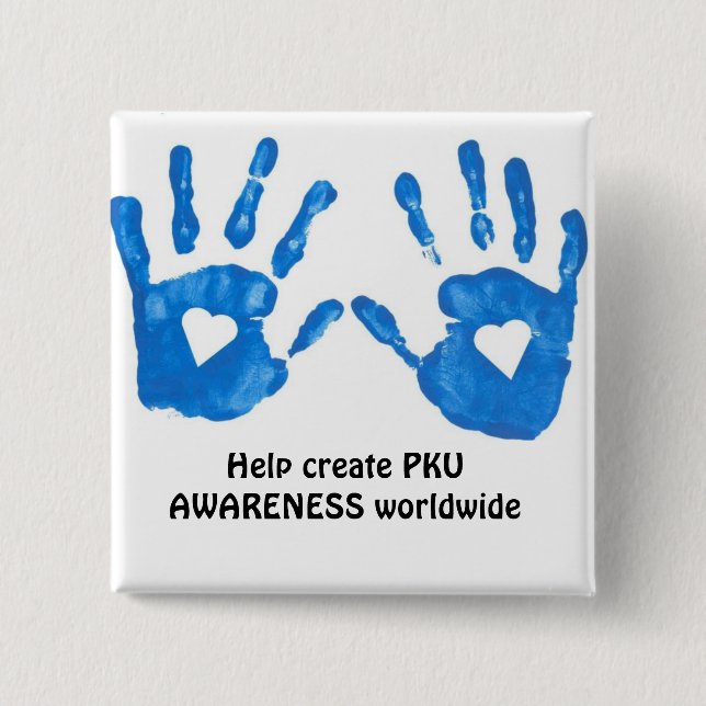 PKU Awareness Button (Front)