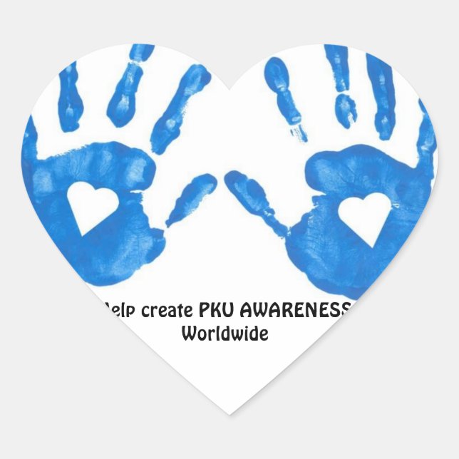 PKU Heart Sticker (Front)
