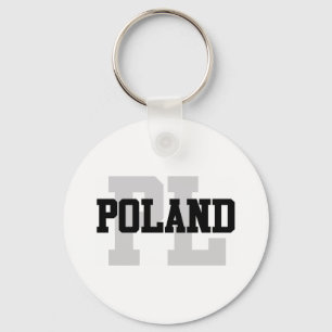 PL Poland Key Ring