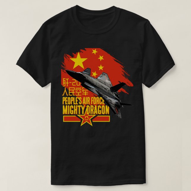 PLAAF Mighty Dragon T-Shirt (Design Front)