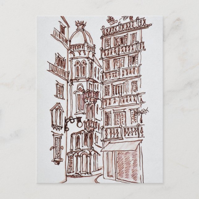 Placa de Manises in Old Town | Valencia, Spain Postcard (Front)