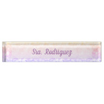Placa de nombre para escritorio desk name plate