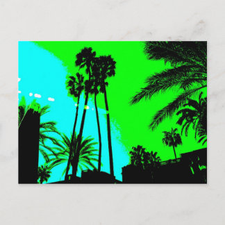 Plaça Reial, Barcelona, Spain Postcard