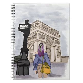 Place Charles de Gaulle Paris. Notebook