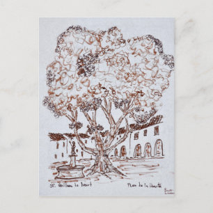 Place de la Liberte, Saint-Guilhem-le-Desert Postcard