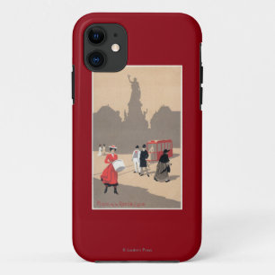 Place de la Republique Art Deco Scene Case-Mate iPhone Case