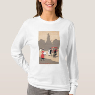Place de la Republique Art Deco Scene T-Shirt
