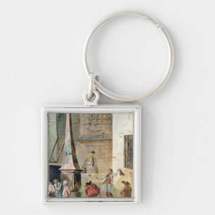 Place de l'Apport-Paris in Front of Grand Key Ring