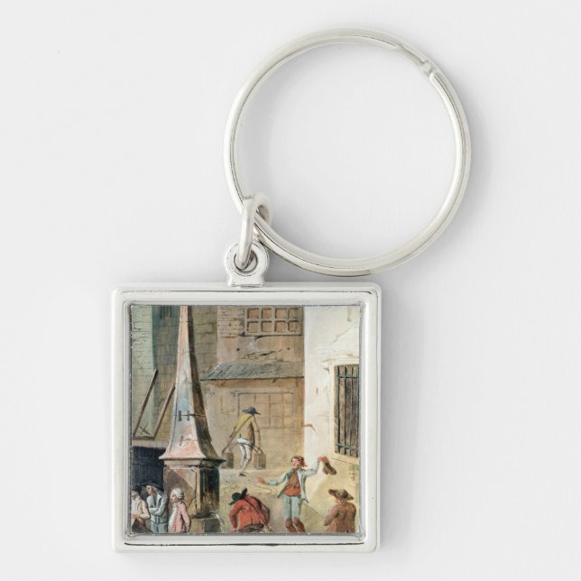 Place de l'Apport-Paris in Front of Grand Key Ring (Front)