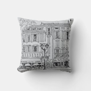 Place de L'Hotel de Ville Aix en Provence Cushion
