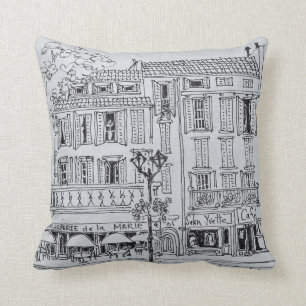 Place de L'Hotel de Ville   Aix en Provence Cushion