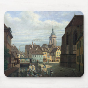 Place des Dominicains, Colmar, 1876 Mouse Pad