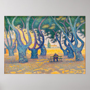 Place des Lices, St. Tropez By Paul Signac Poster