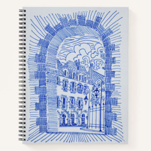 Place des Vosges   Marais, Paris, France Notebook
