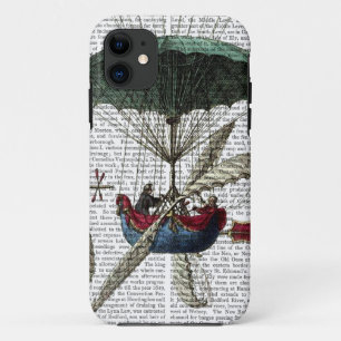 Place Du Louvre Hot Air Balloon iPhone 11 Case