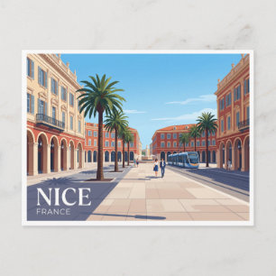 Place Masséna Nice France Postcard