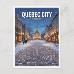 Place Royale, Old Quebec Canada Postcard