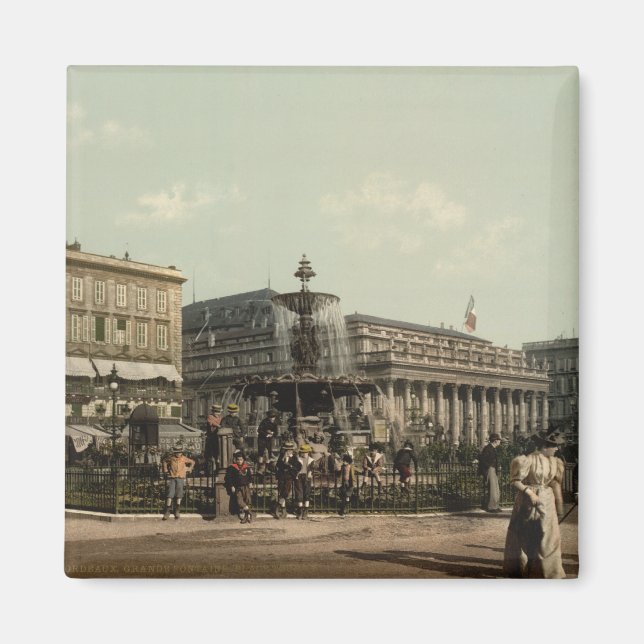 Place Tourny, Bordeaux, France Magnet (Front)