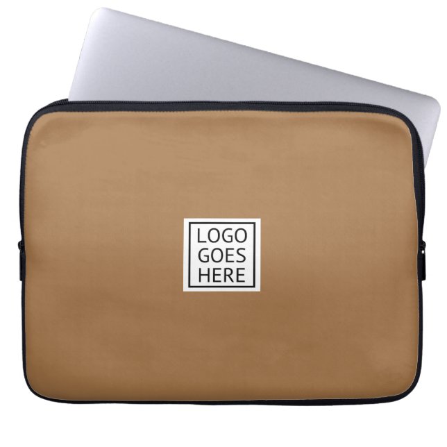 Place Your Logo Here Personalised  Laptop Sleeve (Front)