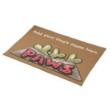 Placemat for under Dog Dish  Keep the floor clean