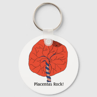 Placentas Rock! Key Ring
