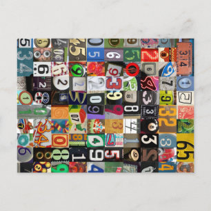 Places of Pi Postcard