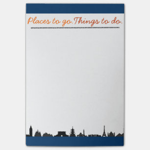 Places To Go, Things To Do Large Post-It Post-it Notes