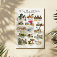 Places We’ll Wander | Monogram Travel Bucket List