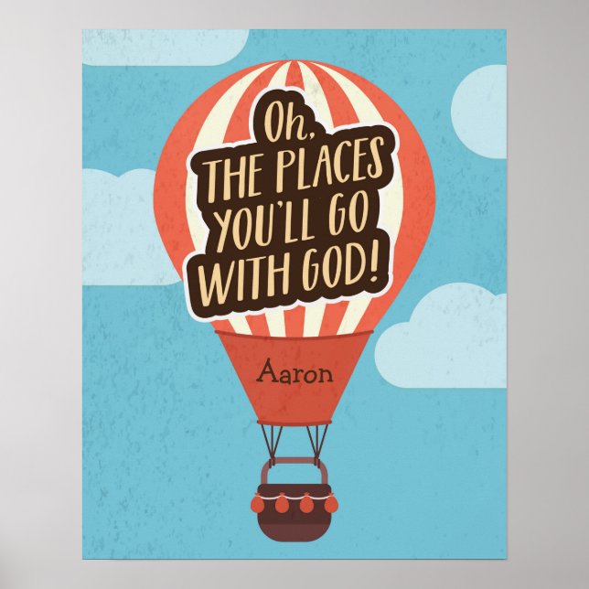Places you will Go with God Poster (Front)