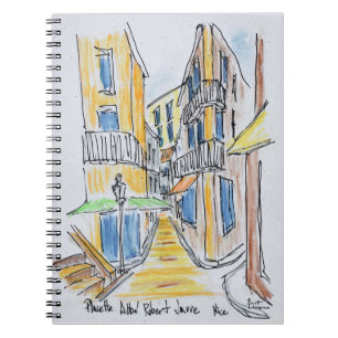 Placette Abbe Robert Jarred Old Nice, France Notebook
