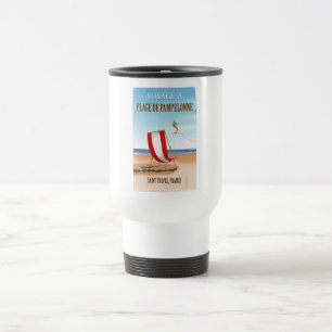 Plage de Pampelonne Vintage french travel poster Mug
