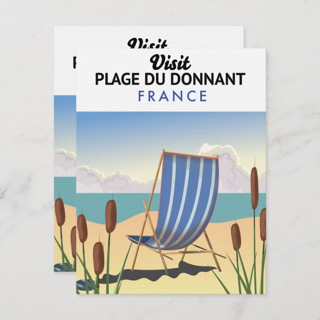 Plage du Donnant France (Front/Back)
