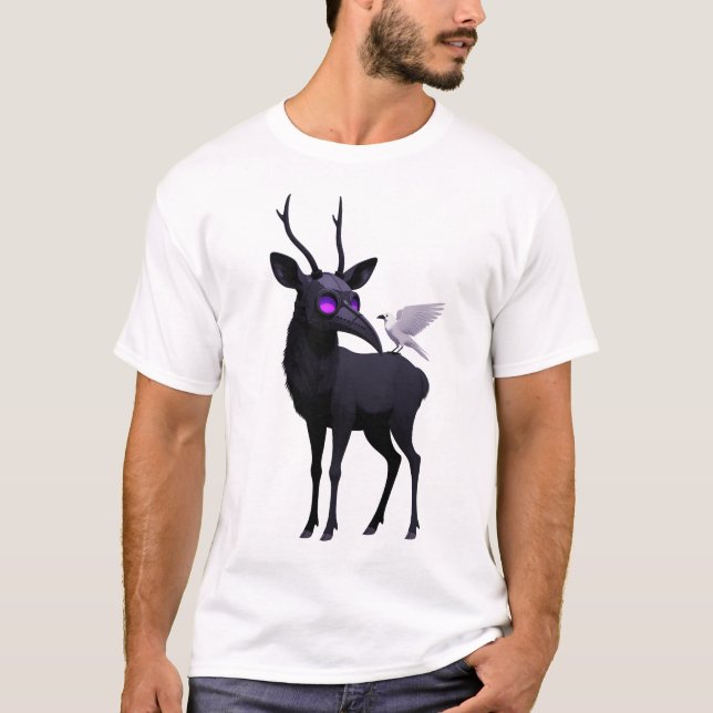 Plague Deer Mask T-Shirt (Front)