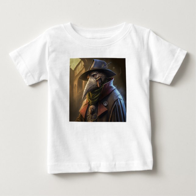 Plague Doctor Baby Fine Jersey T-Shirt  (Front)