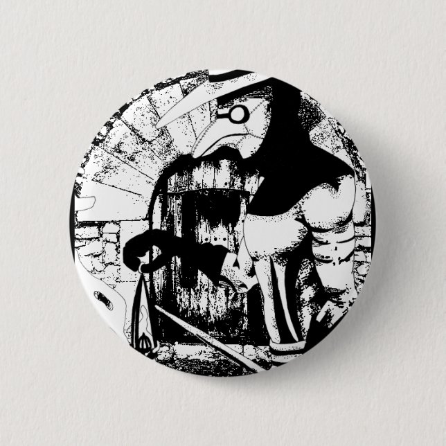 Plague Doctor Button (Front)