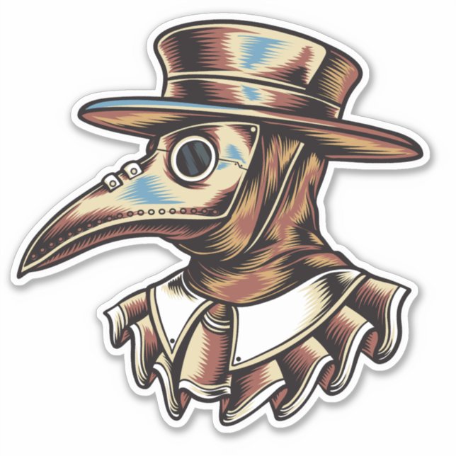 Plague Doctor Illustration (Front)