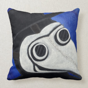 Plague Doctor Mask Cushion