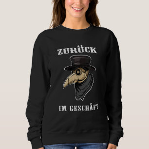 Plague Doctor Mediaeval Doctor Steampunk Sweatshirt