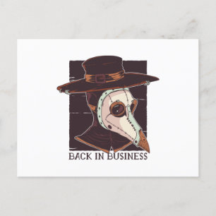 Plague Doctor Postcard