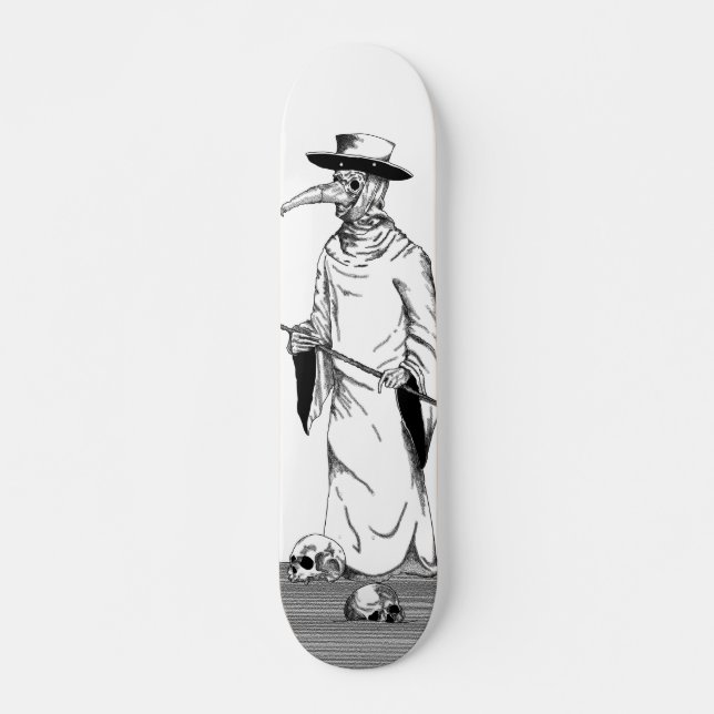 Plague Doctor - Skateboard Design (Front)