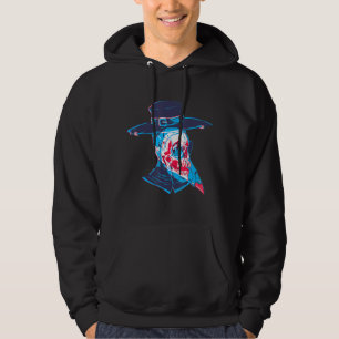 Plague Doctor Skull Mask Bizarre Dark Art Hoodie