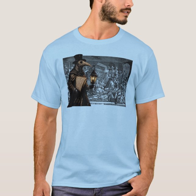 Plague Doctor V T-Shirt (Front)