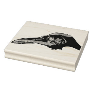Plague Mask Rubber Stamp