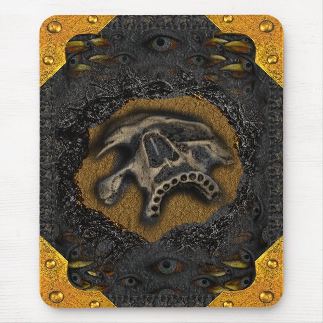 Plagued Grimoires of Necromancy & Curses II Mouse Pad (Front)