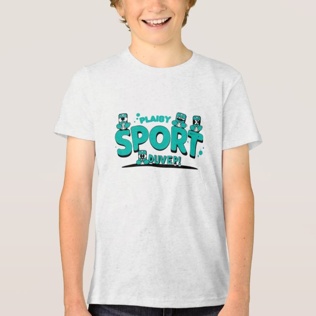Plaiby Sport Cartoon Tee (Front)