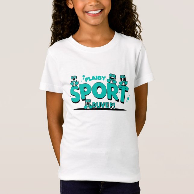 Plaiby Sport Cartoon Tee (Front)