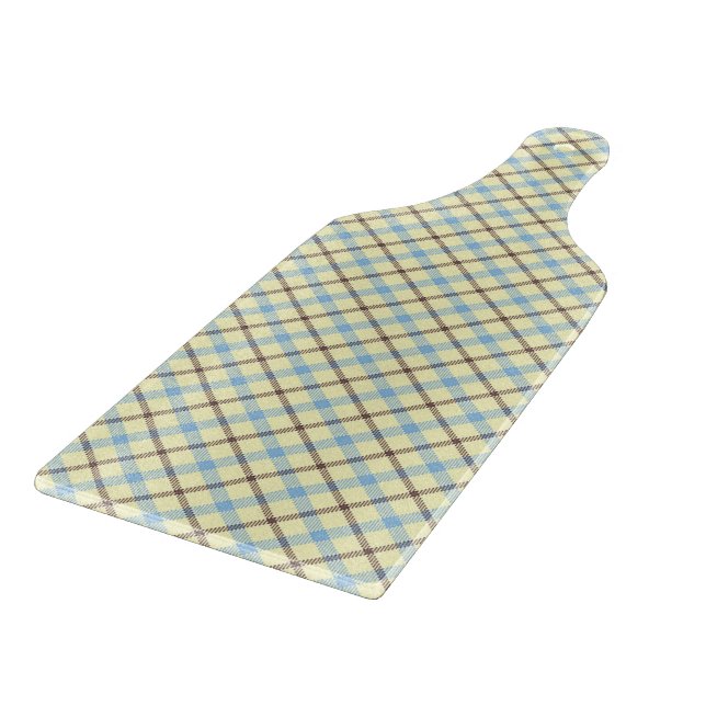 plaid1 cutting board (Corner)
