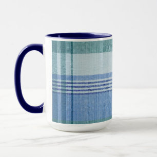 Plaid Ceramic Mug