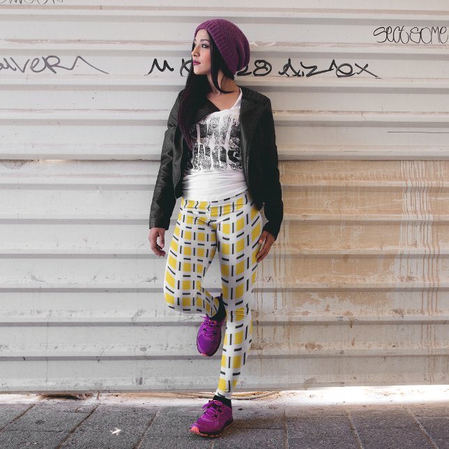 Plaid Chequered Leggings (Creator Uploaded)